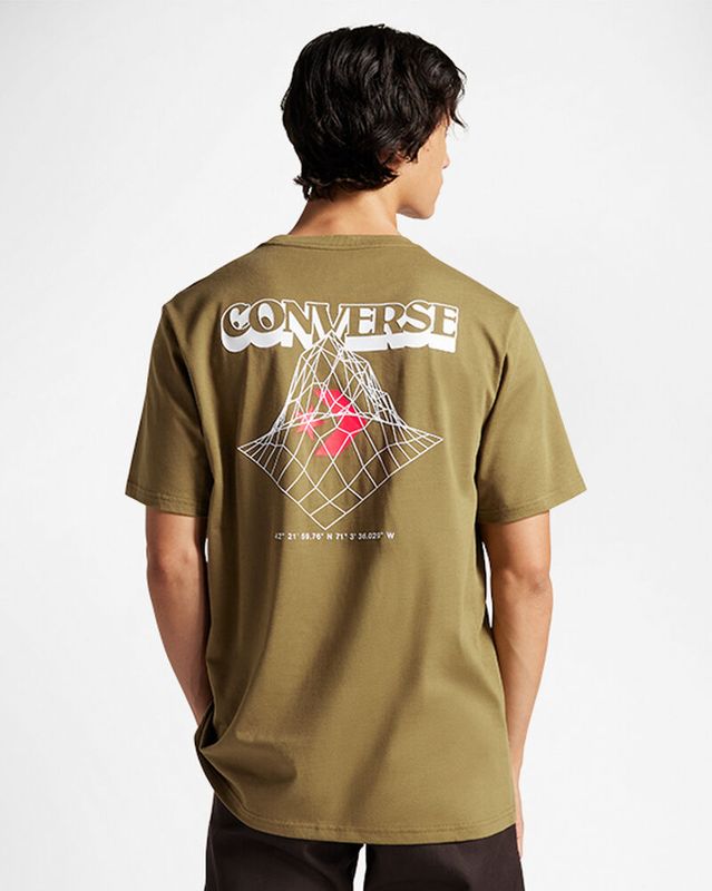 Tops & Shirts | Men Converse All Star Mountain T-Shirt