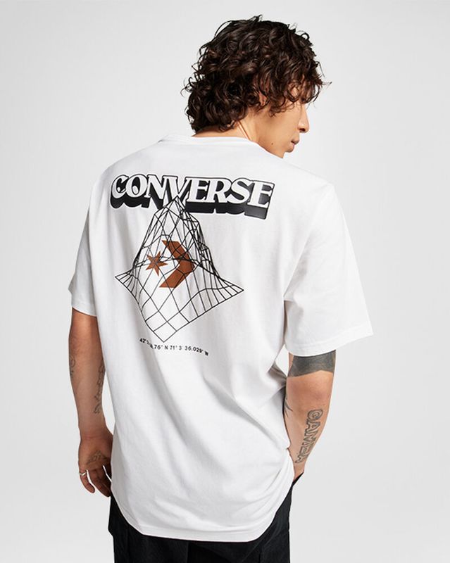 Tops & Shirts | Men Converse All Star Mountain T-Shirt