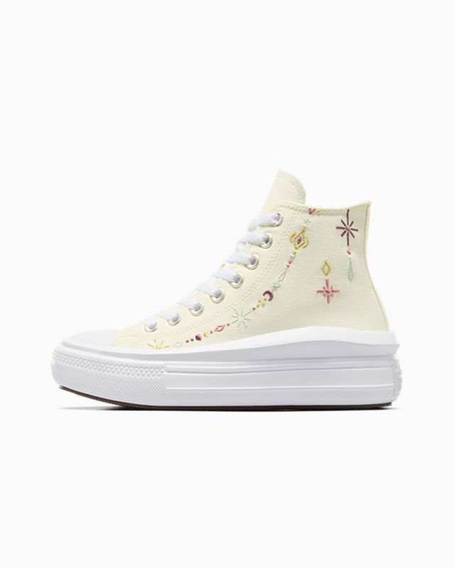 High Top | Women Converse Chuck Taylor All Star Move Platform Alchemy Embroidery