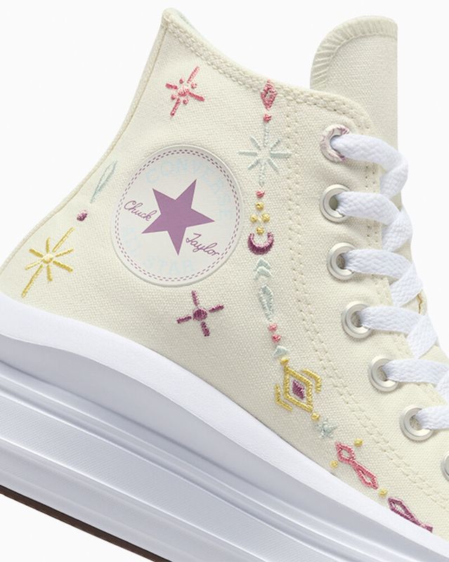 High Top | Women Converse Chuck Taylor All Star Move Platform Alchemy Embroidery